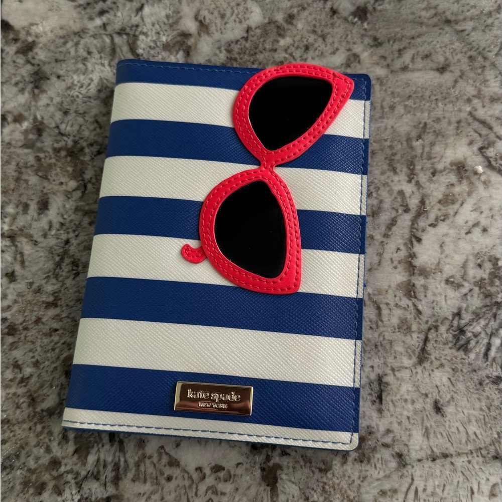 Kate Spade Striped Passport Holder